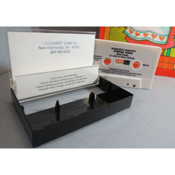 Strega Nona Her Story w/ Cassette 1st Scholastic 1998 School Edition - Picture 2 of 8